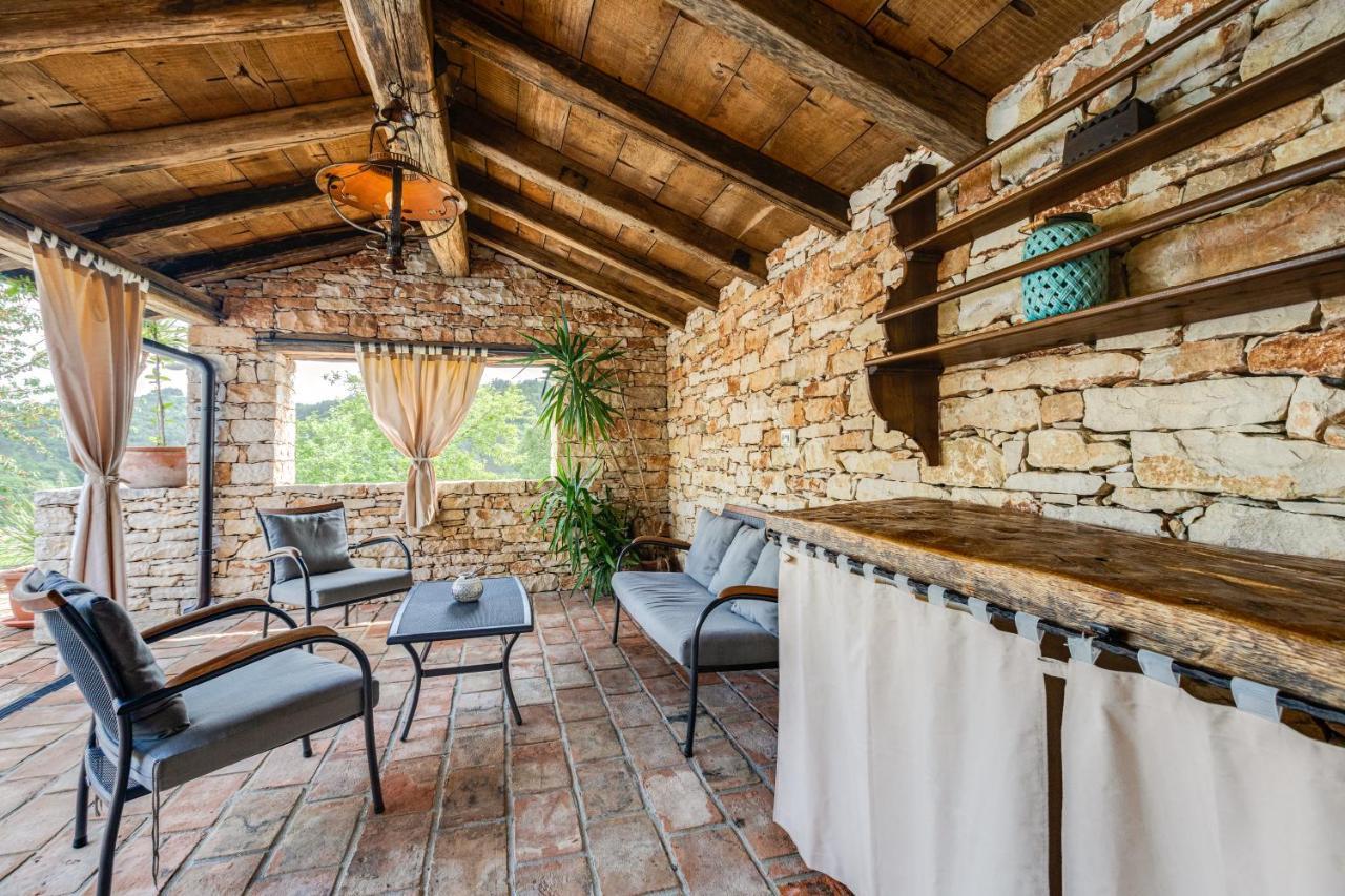 Casa Mazuli Villa Groznjan Bagian luar foto